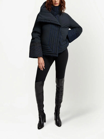 Quantum Boxy Quilted Jacket