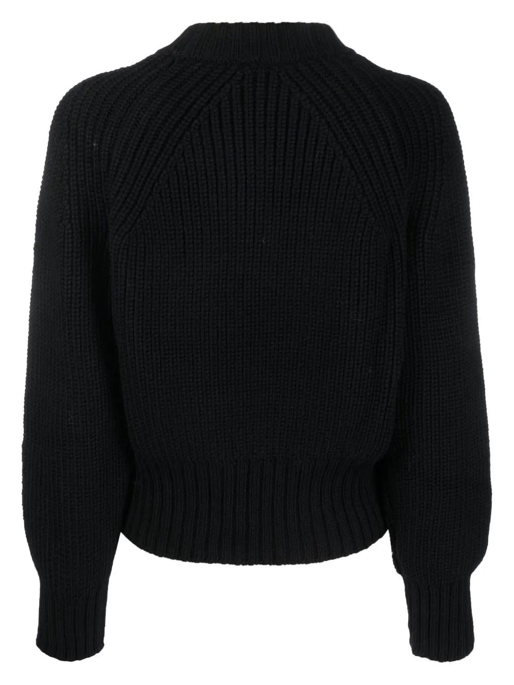 Ribbed-Knit Wool Jumper