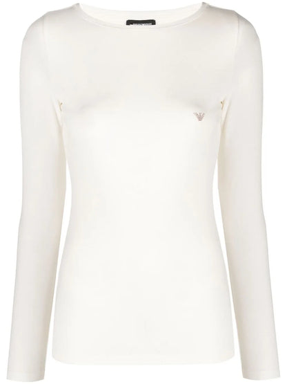 Logo-Embellished Long-Sleeved T-Shirt