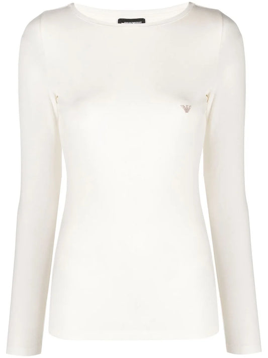 Logo-Embellished Long-Sleeved T-Shirt