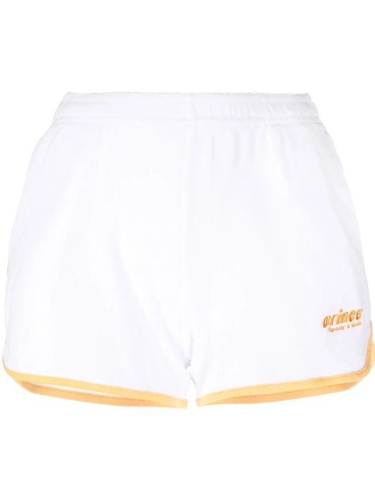 Logo-Embroidered Cotton Shorts