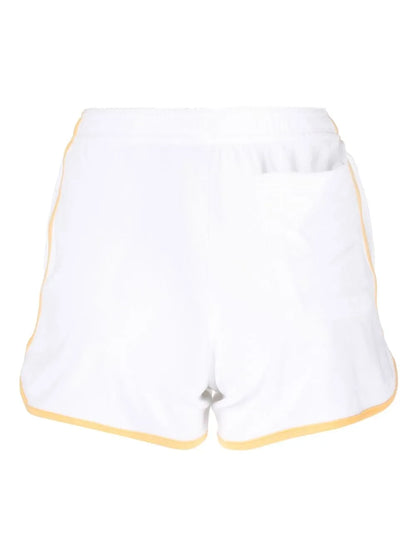 Logo-Embroidered Cotton Shorts