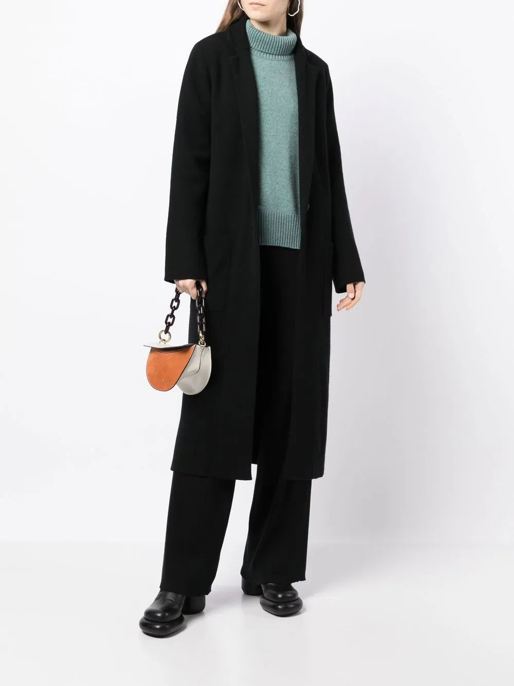 Single-Breasted Fitted Coat
