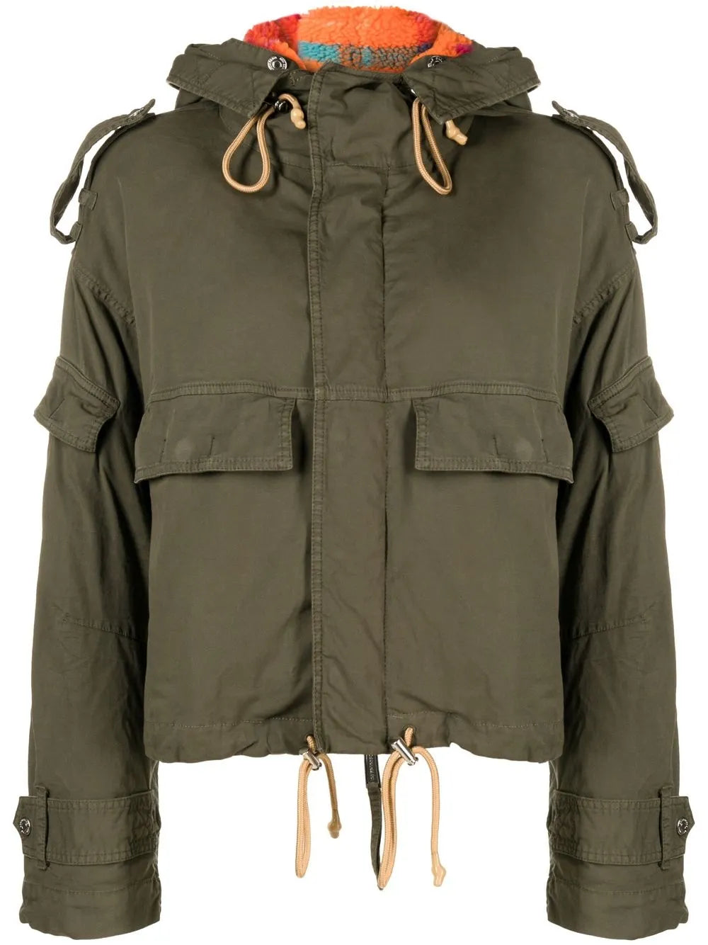 Fleece-Lined Hooded Jacket