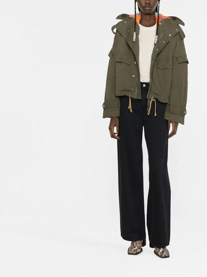Fleece-Lined Hooded Jacket