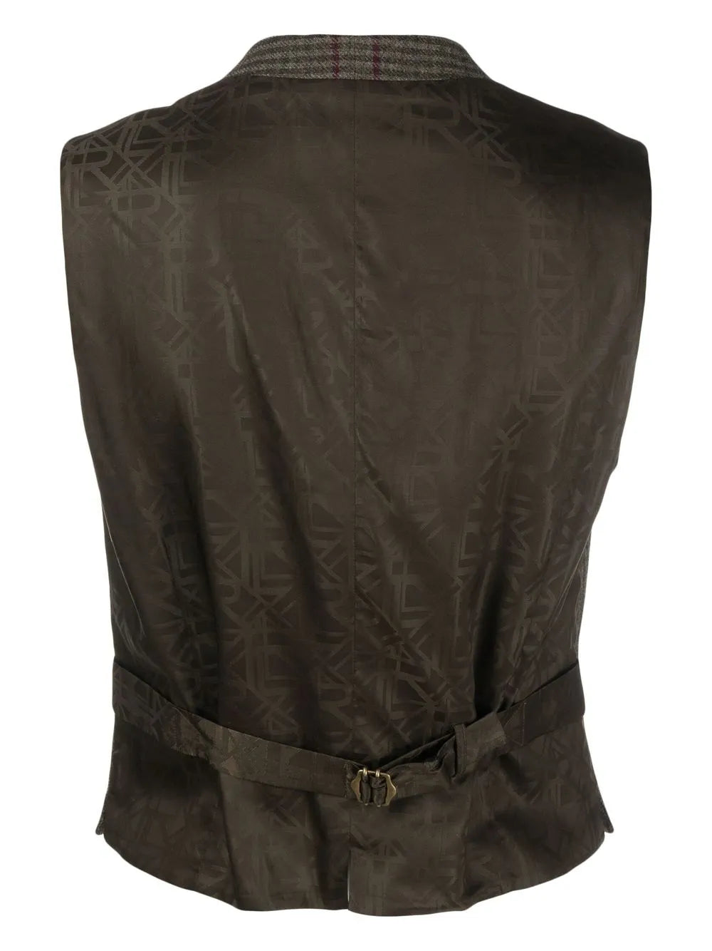 Jaiden Check-Pattern Waistcoat