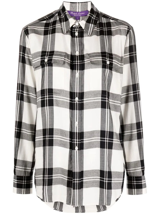 Darleen Plaid Flannel Shirt