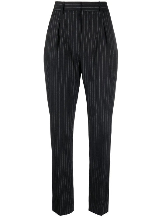 High-Waisted Tailored Trousers