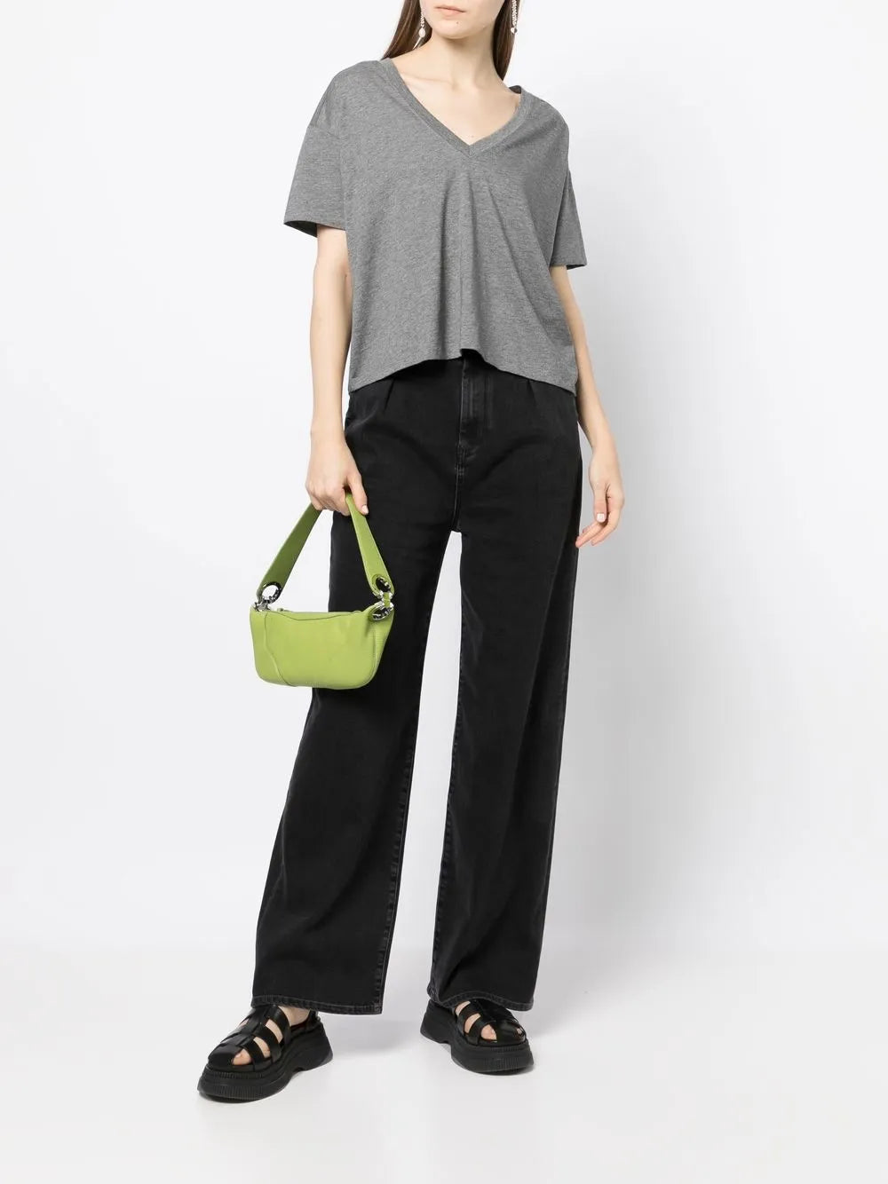 V-Neck Pima Cotton T-Shirt