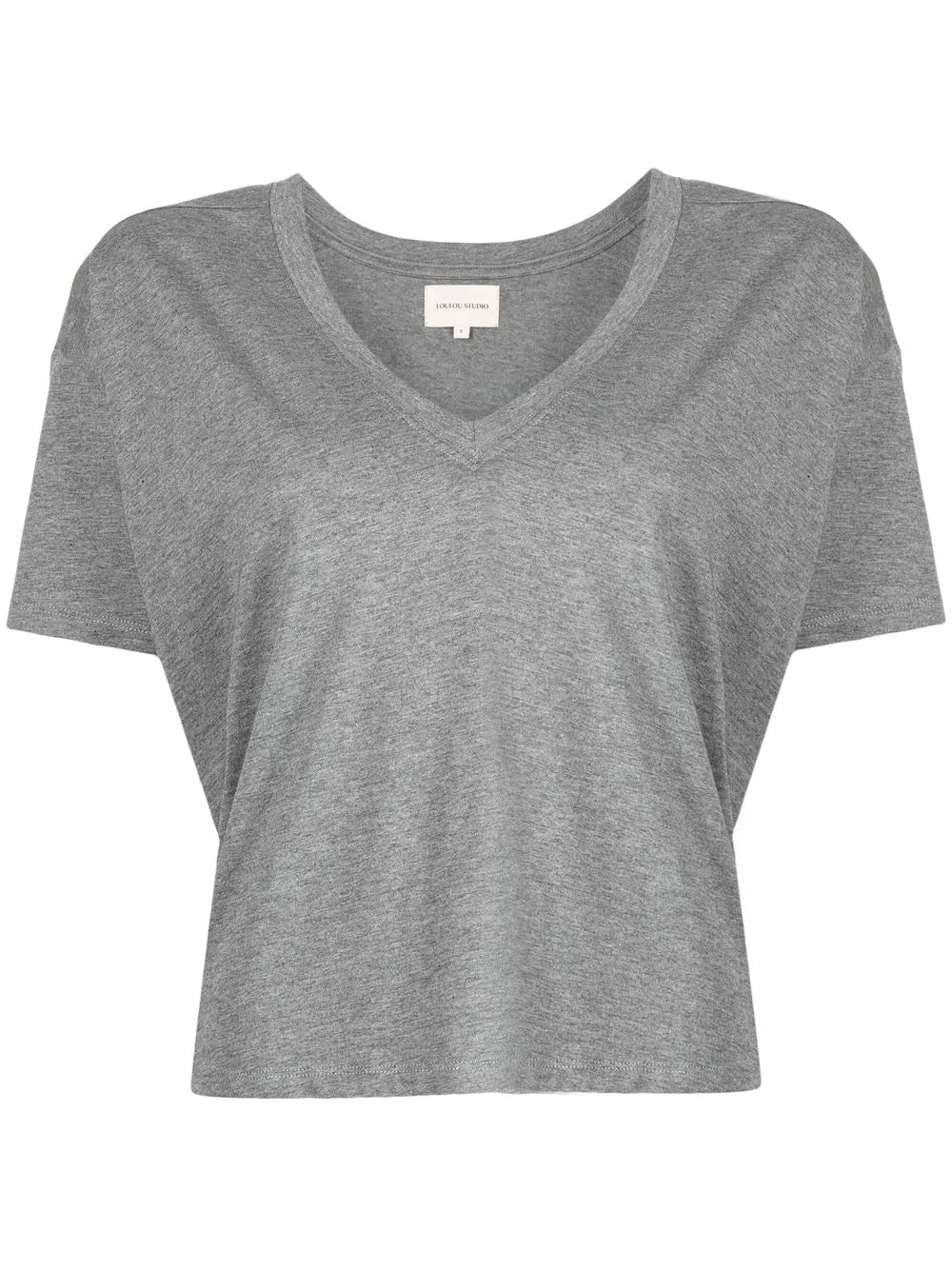 V-Neck Pima Cotton T-Shirt