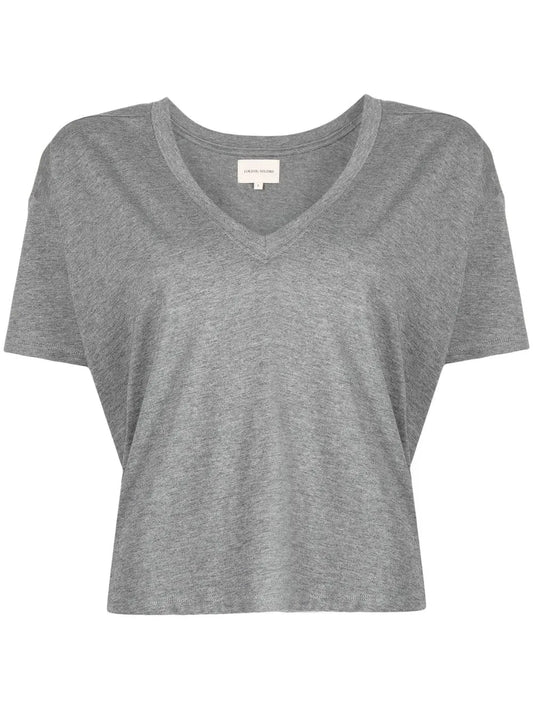 V-Neck Pima Cotton T-Shirt