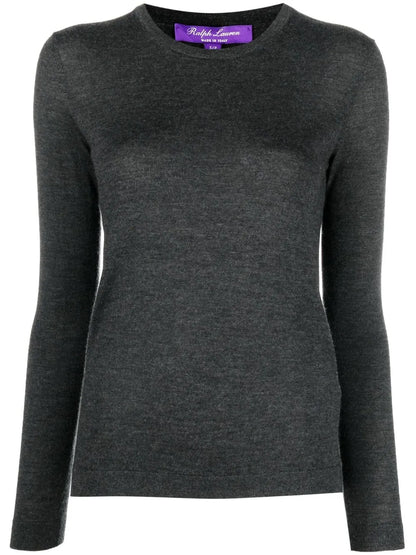 Ls Cashmere Crew-Neck Jumper