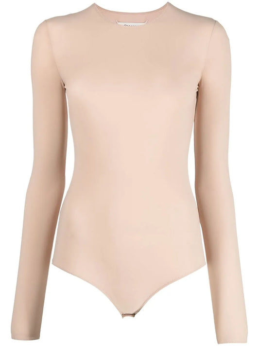 Round-Neck Jersey Bodysuit