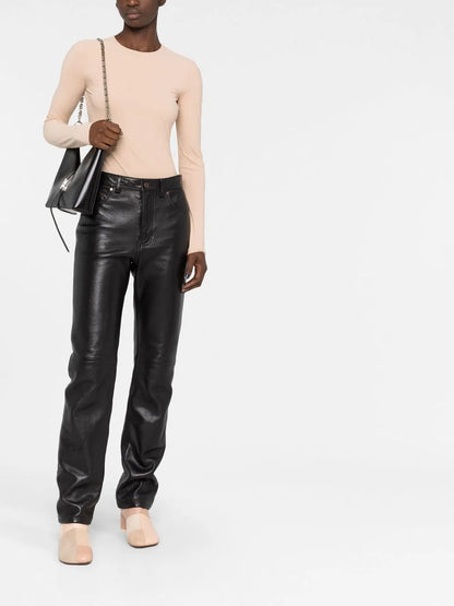 Round-Neck Jersey Bodysuit