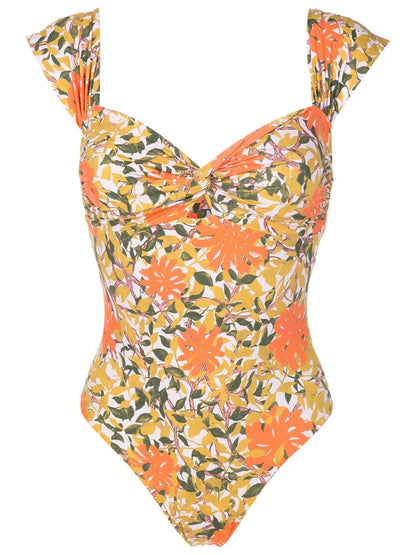 Floral-Print Swimsuit