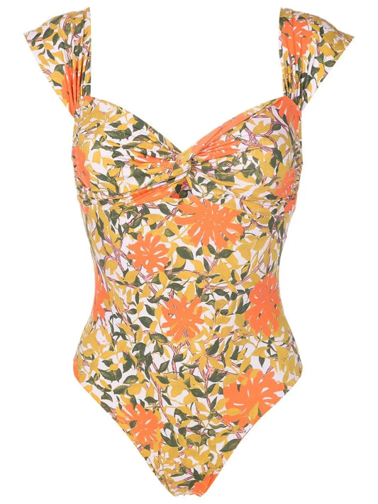 Floral-Print Swimsuit