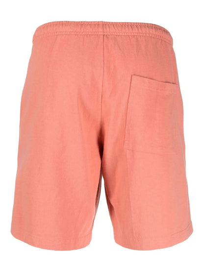 Logo-Print Cotton Shorts
