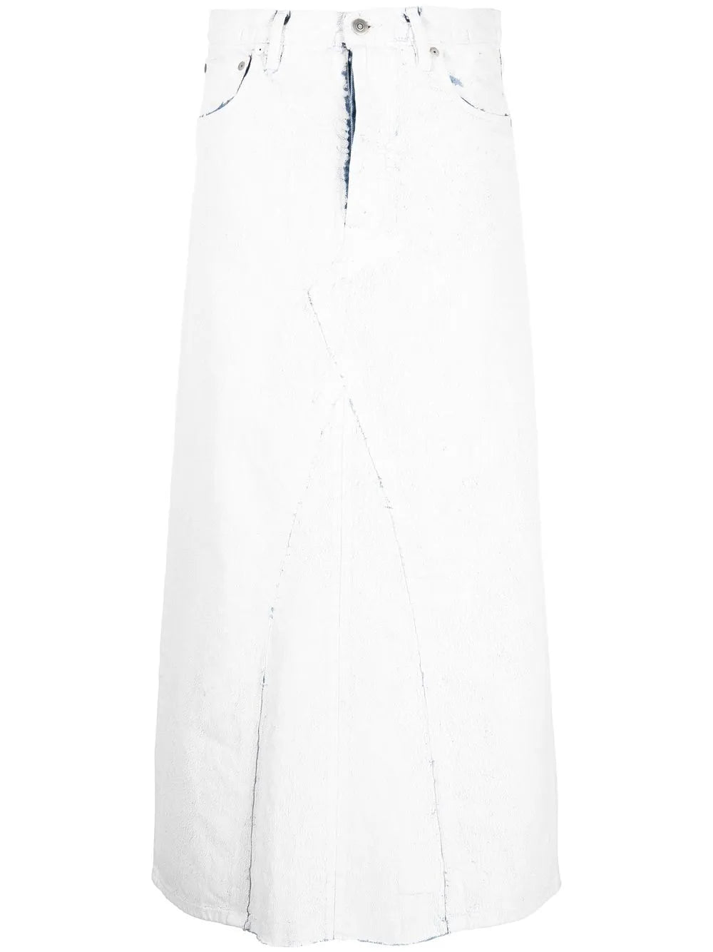 High-Waisted Denim Skirt