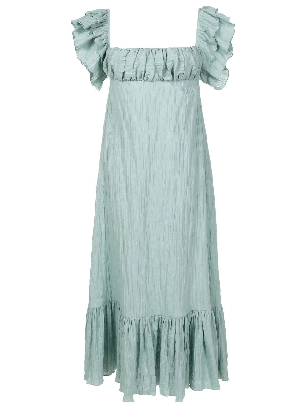 Square-Neck Maxi Dress