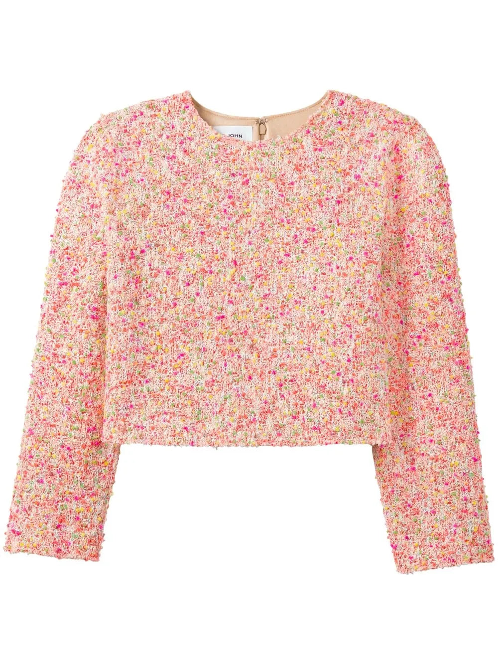 Novelty Textured Tweed Top