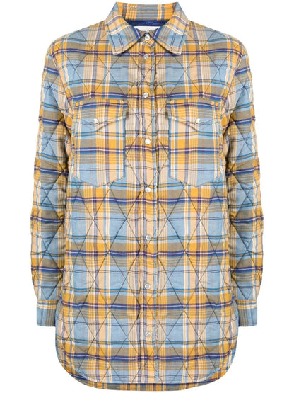Padded Check Shirt Jacket