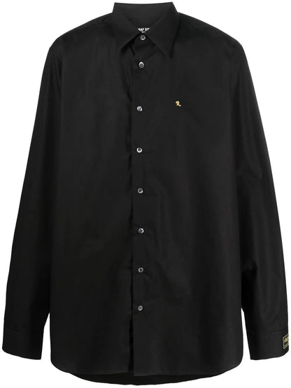 Logo-Embroidered Long-Sleeve Shirt
