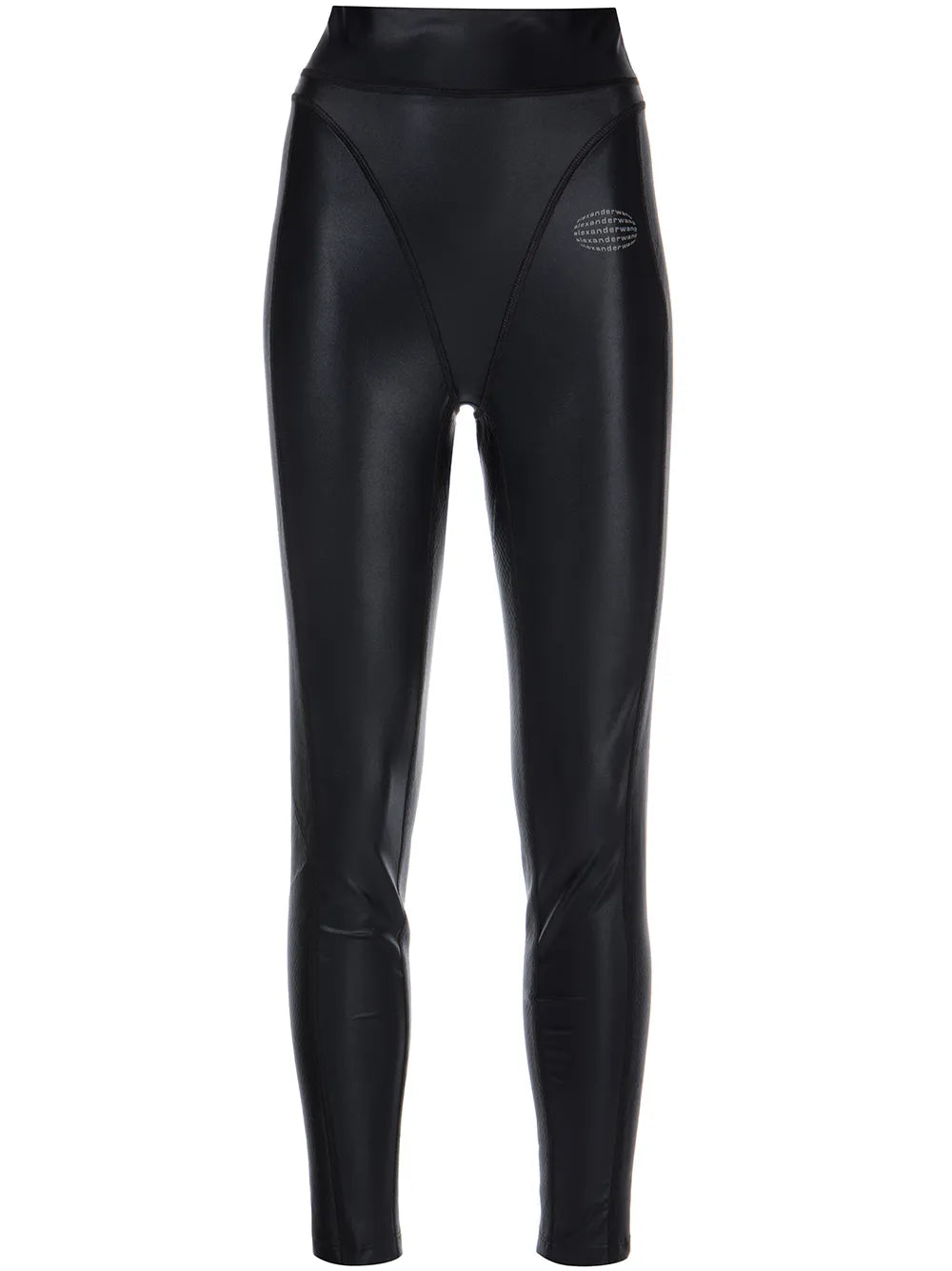 Logo-Print High-Rise Leggings