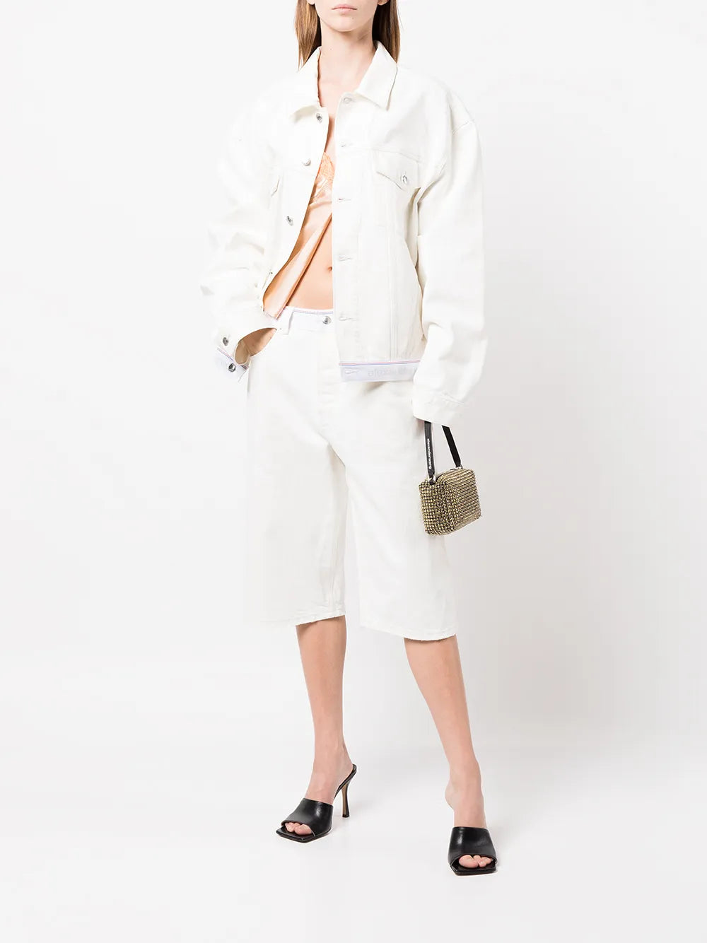 Logo-Webbing Board Shorts