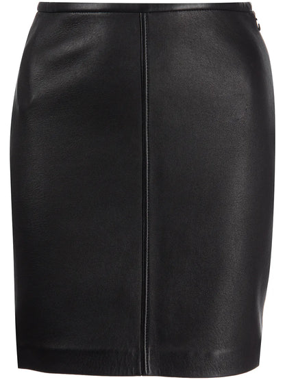 Leather Bodycon Miniskirt