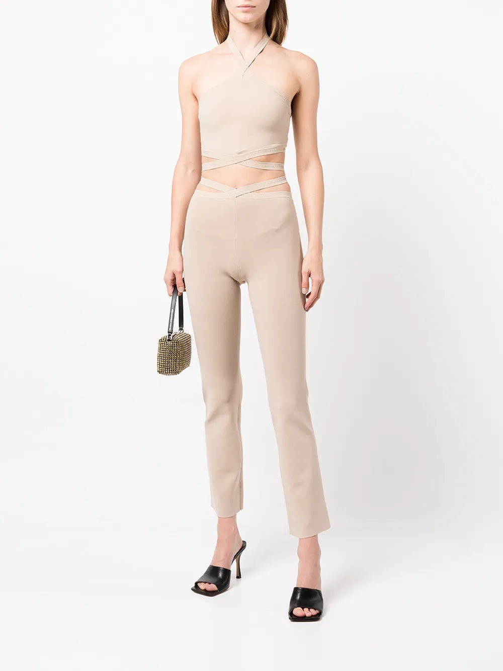 Criss-Cross Strap Leggings