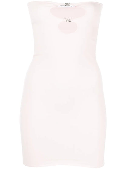 Cut-Out Detail Tube Dress