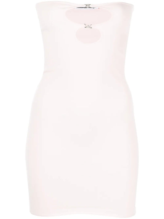 Cut-Out Detail Tube Dress