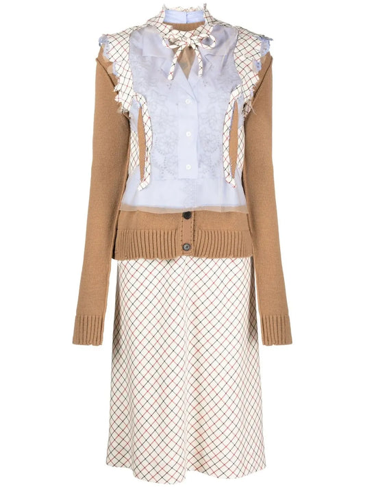 Layered Shirt Dress