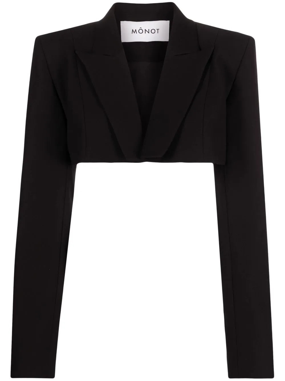 Cropped Single-Breasted Blazer