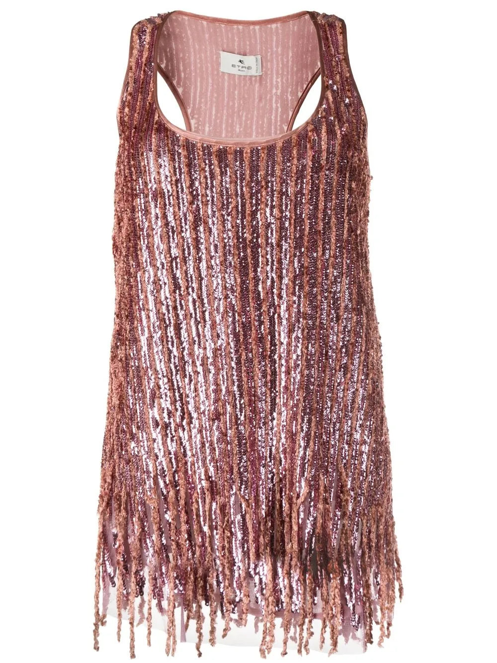 Sequinned Tank Top