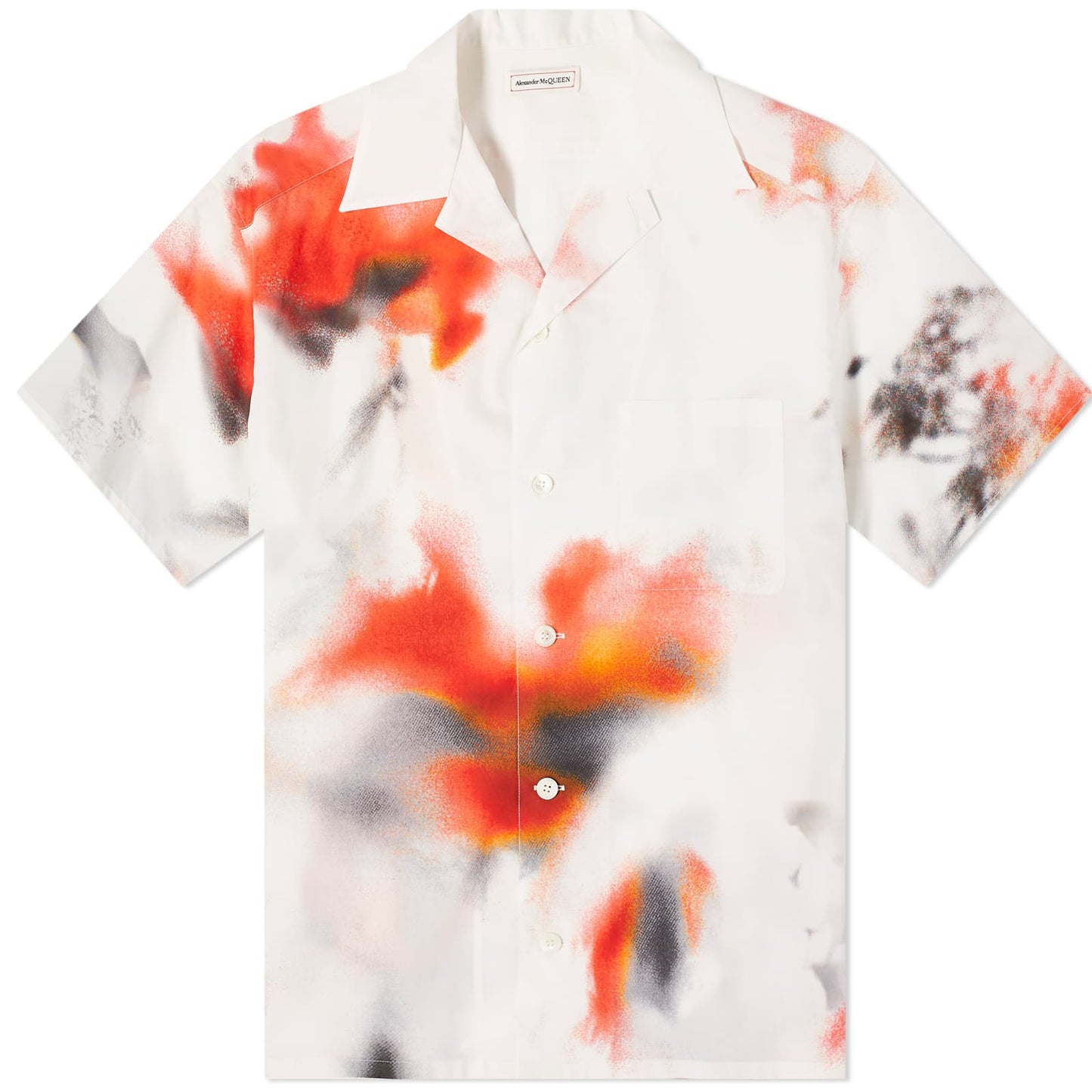 Obscured Flower Vacation Shirt