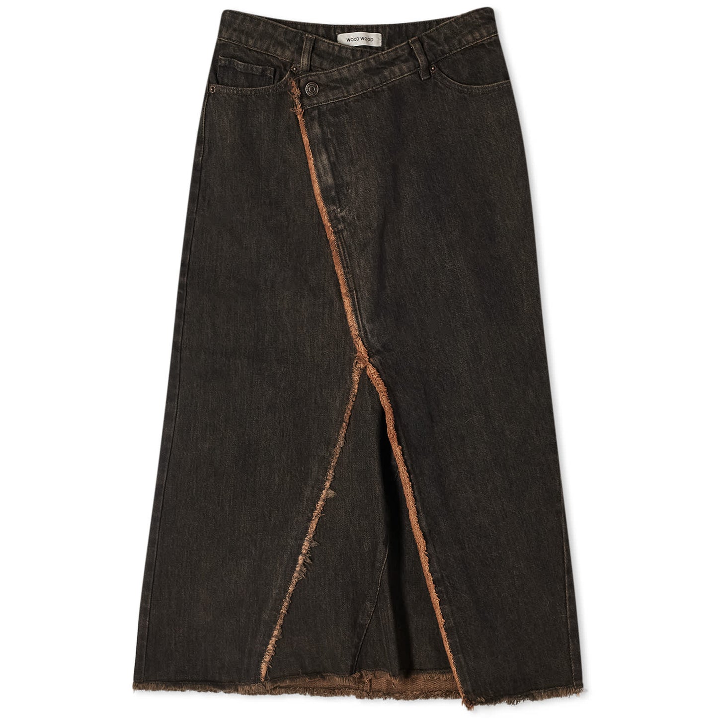 Vanja Denim Wrap Skirt