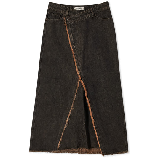 Vanja Denim Wrap Skirt