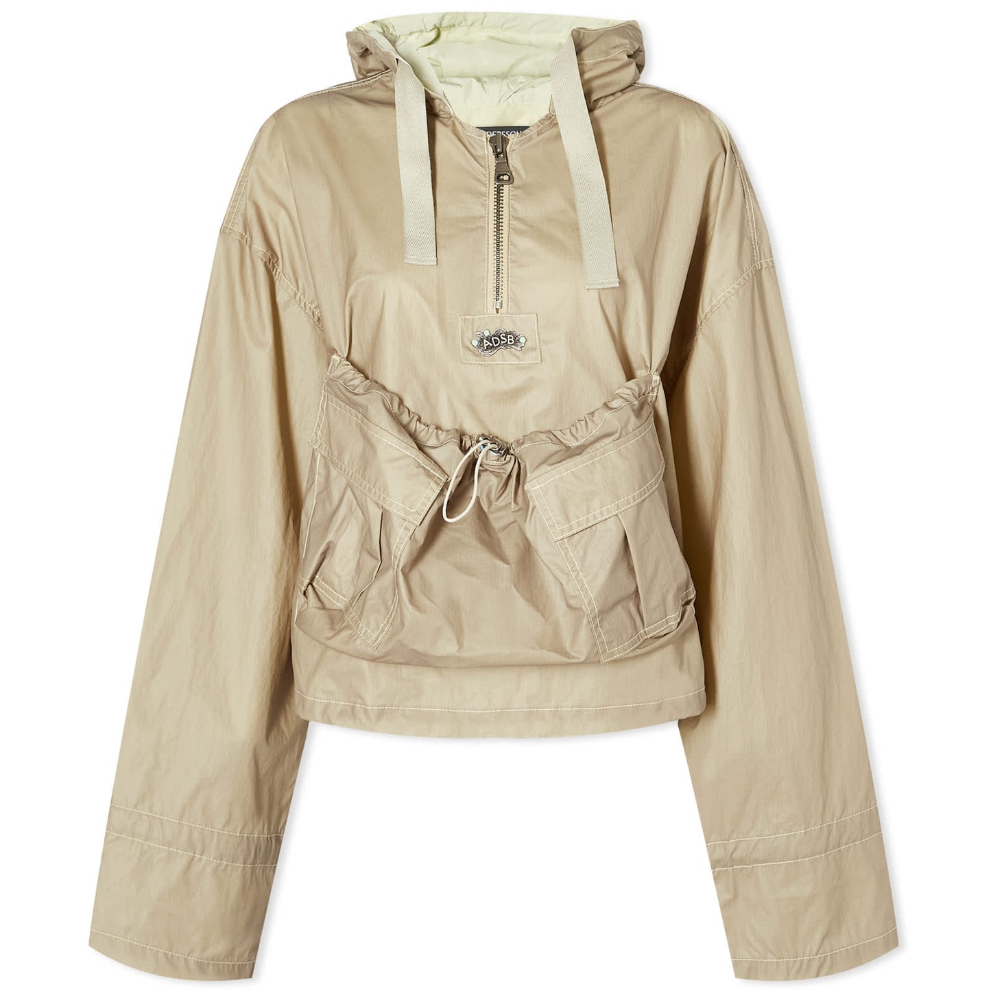 Arina Lace-Up Anorak Shirt