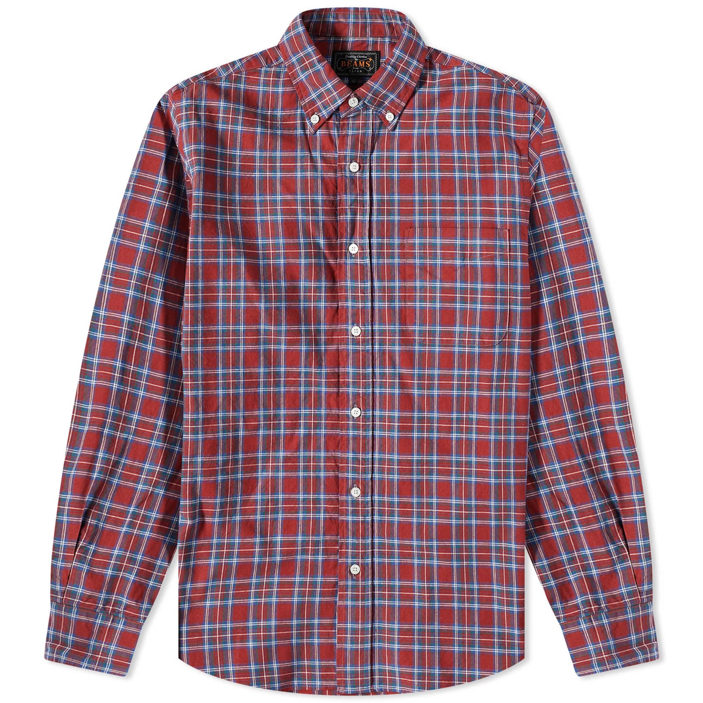 Indigo Tartan Check Shirt