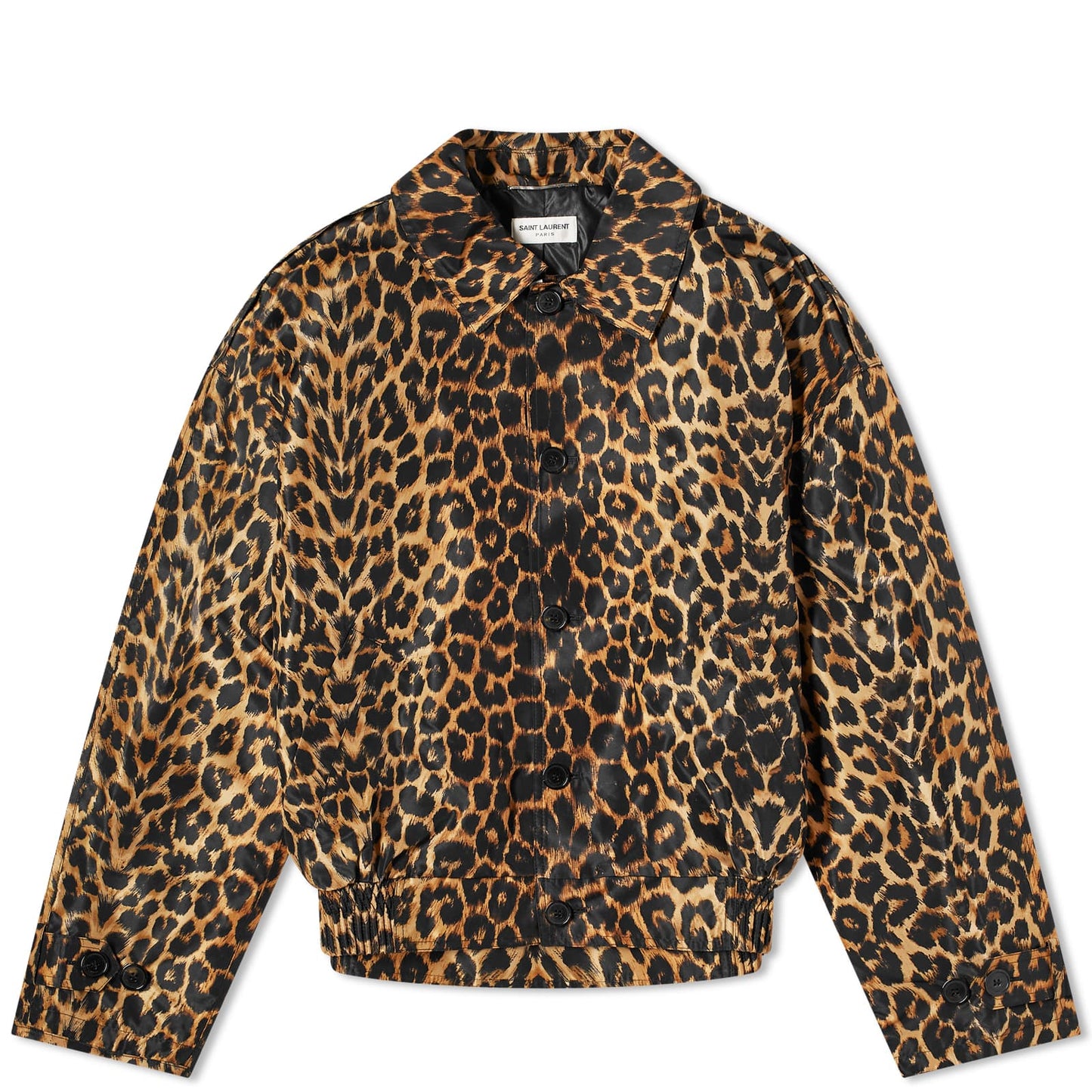 Leopard Print Harrington Jacket