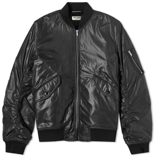Nylon Bomber Jacket