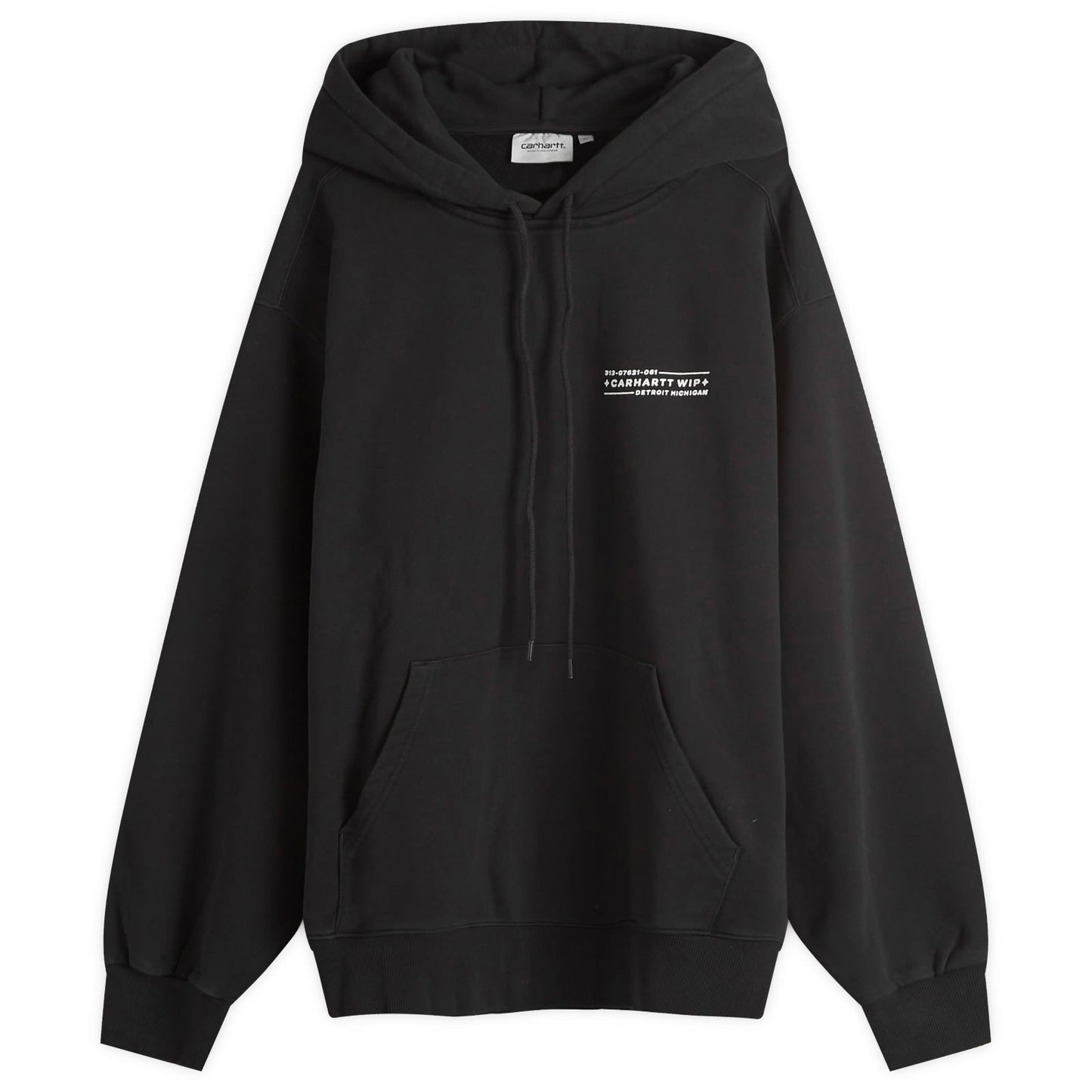 Hooded Stamp Crew Sweat