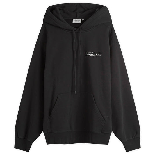 Hooded Stamp Crew Sweat