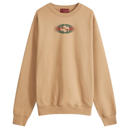 Back Logo Crew Neck Sweatshirt