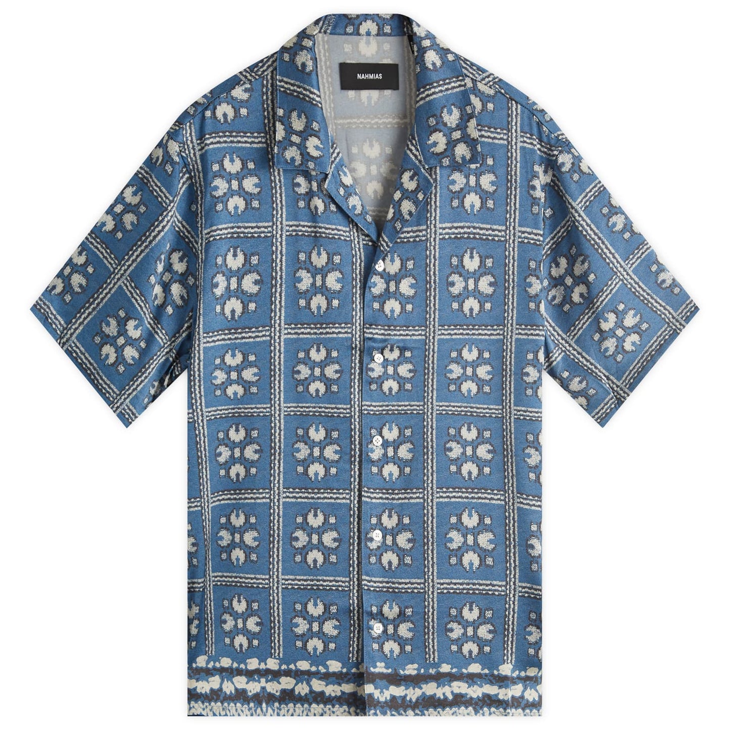 Tiled Silk Vacation Shirt