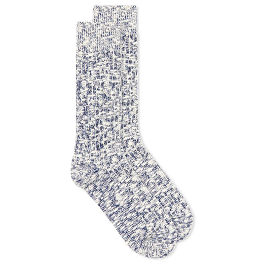 Lightweight Slub Crew Sock