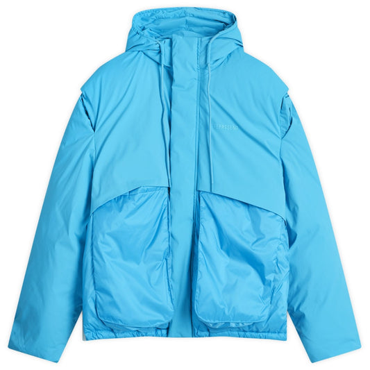 Layered Hooded Puffer