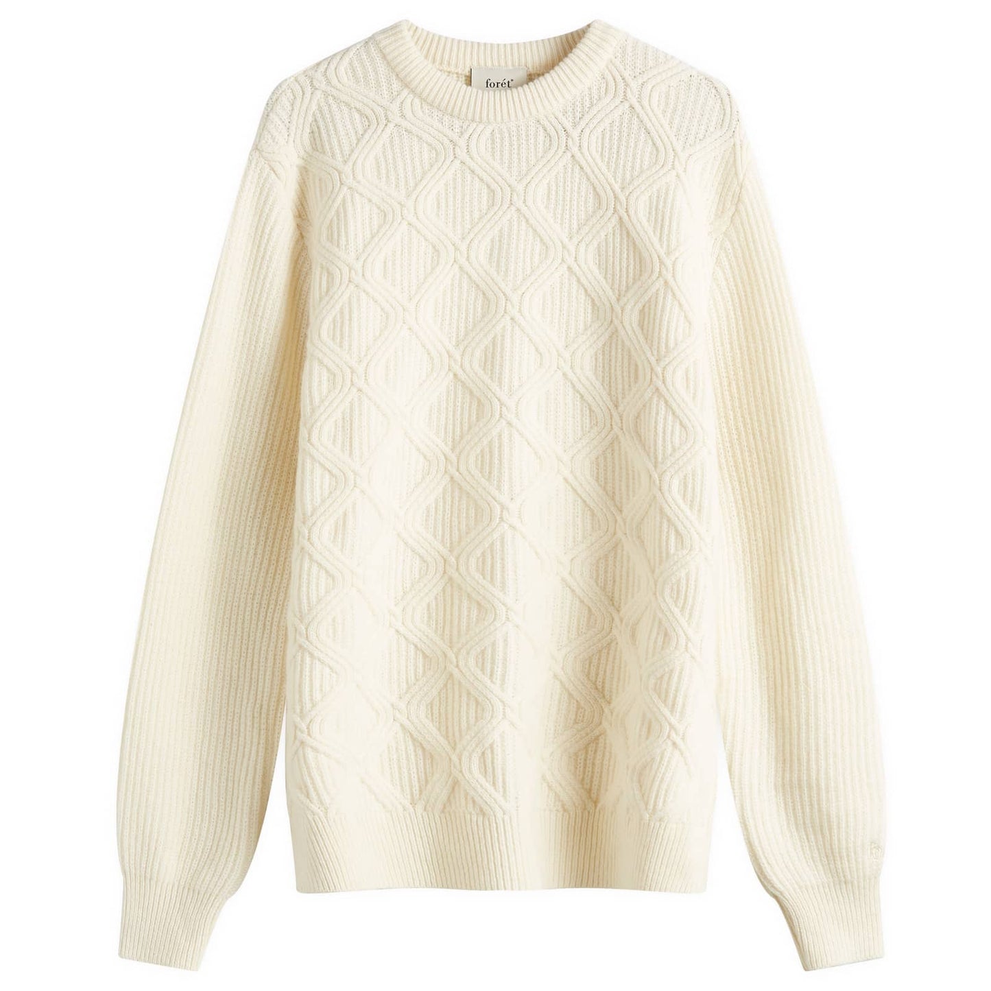 Bow Cable Knit Jumper