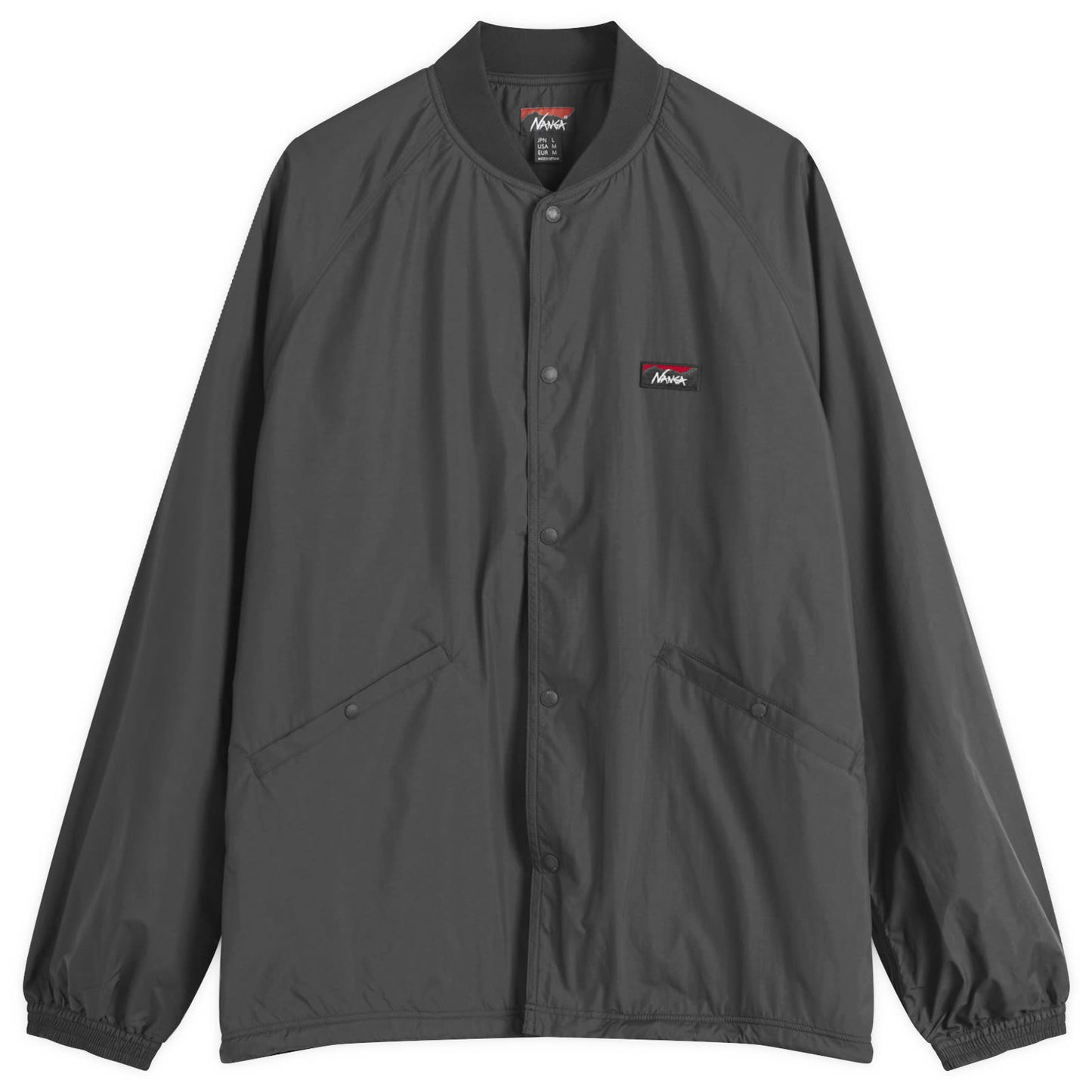 Rib Collar Coach Jacket